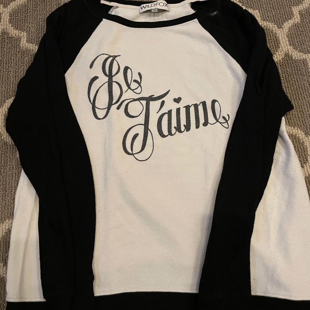 Wildfox baggy beach jumper